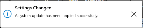 Register pop-up notification titled 